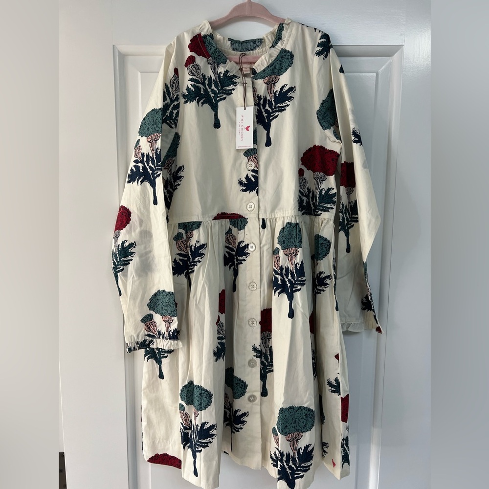 Pink Chicken Autumn Dress size 12 new with tags!
